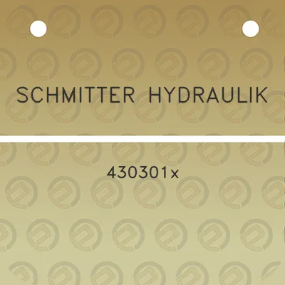 schmitter-hydraulik-430301x