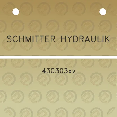 schmitter-hydraulik-430303xv