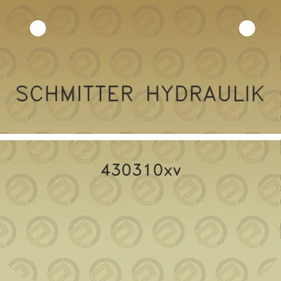 schmitter-hydraulik-430310xv