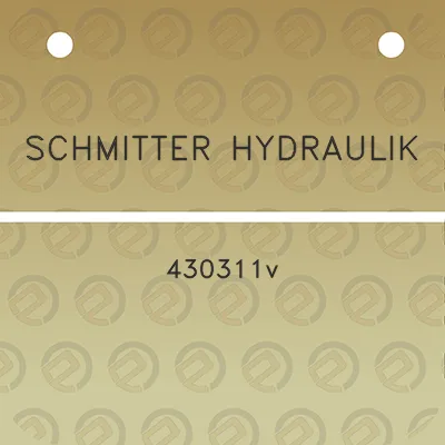 schmitter-hydraulik-430311v