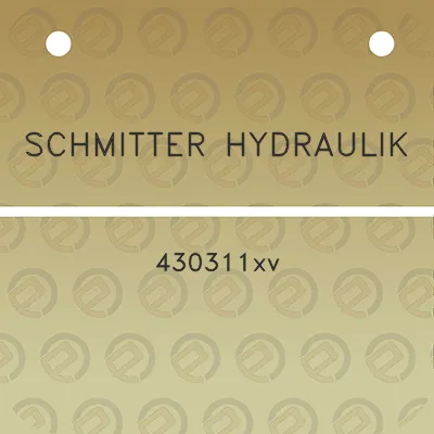 schmitter-hydraulik-430311xv