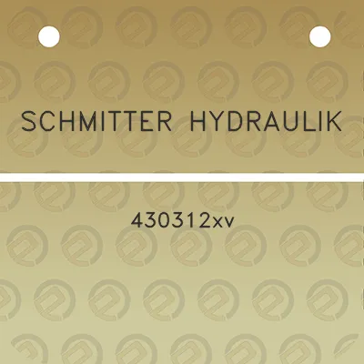 schmitter-hydraulik-430312xv