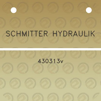 schmitter-hydraulik-430313v