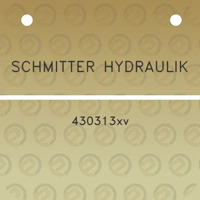 schmitter-hydraulik-430313xv