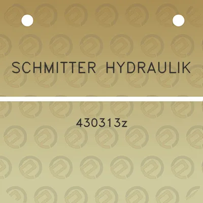 schmitter-hydraulik-430313z