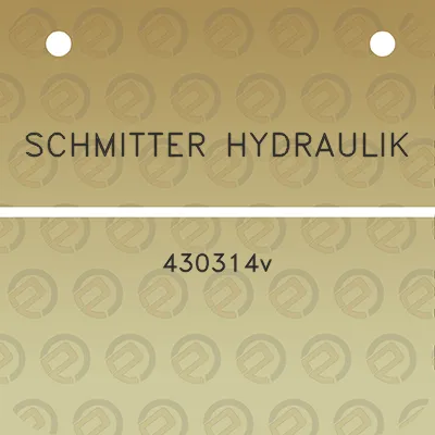 schmitter-hydraulik-430314v