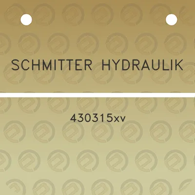 schmitter-hydraulik-430315xv