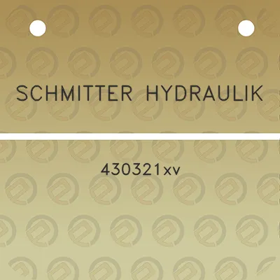 schmitter-hydraulik-430321xv