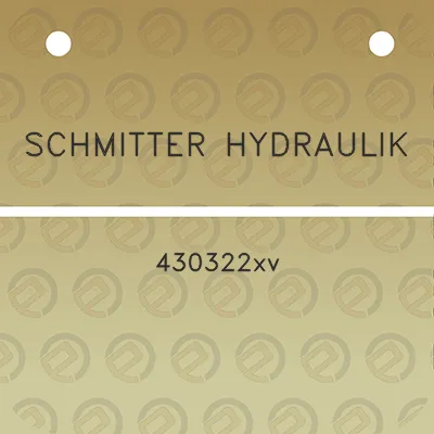 schmitter-hydraulik-430322xv