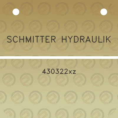 schmitter-hydraulik-430322xz