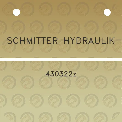 schmitter-hydraulik-430322z