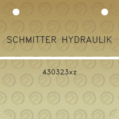 schmitter-hydraulik-430323xz