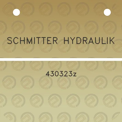 schmitter-hydraulik-430323z