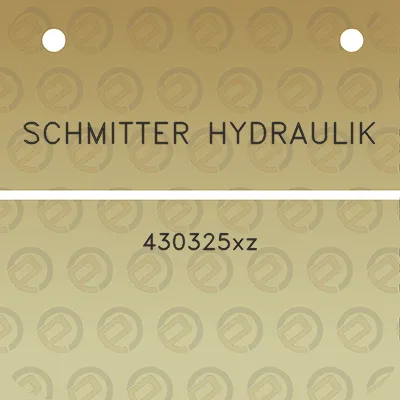 schmitter-hydraulik-430325xz