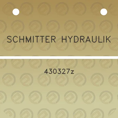 schmitter-hydraulik-430327z