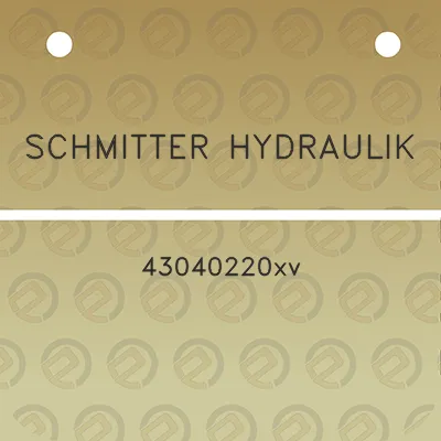 schmitter-hydraulik-43040220xv