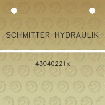 schmitter-hydraulik-43040221x