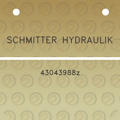 schmitter-hydraulik-43043988z