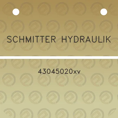 schmitter-hydraulik-43045020xv