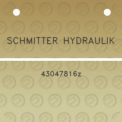 schmitter-hydraulik-43047816z