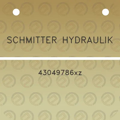 schmitter-hydraulik-43049786xz