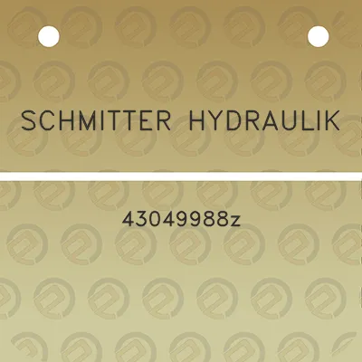 schmitter-hydraulik-43049988z