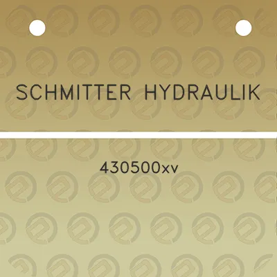 schmitter-hydraulik-430500xv