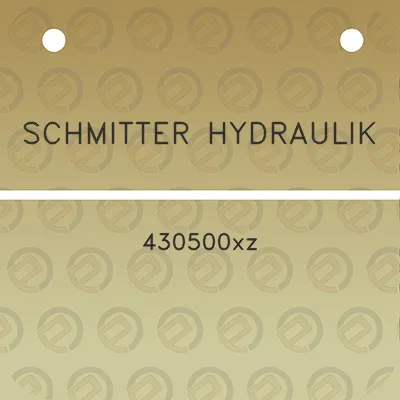 schmitter-hydraulik-430500xz