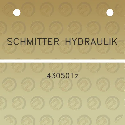 schmitter-hydraulik-430501z