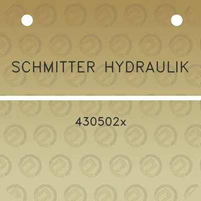 schmitter-hydraulik-430502x