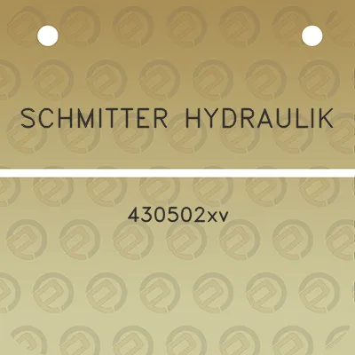 schmitter-hydraulik-430502xv