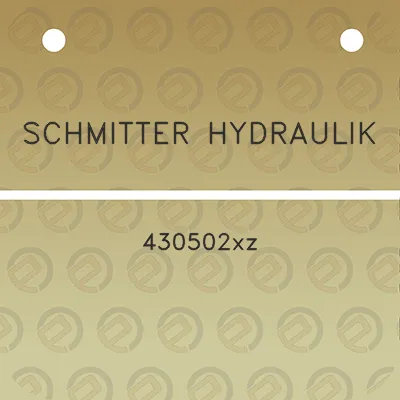 schmitter-hydraulik-430502xz