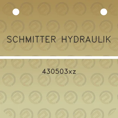 schmitter-hydraulik-430503xz