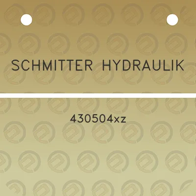 schmitter-hydraulik-430504xz