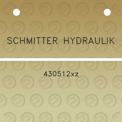 schmitter-hydraulik-430512xz