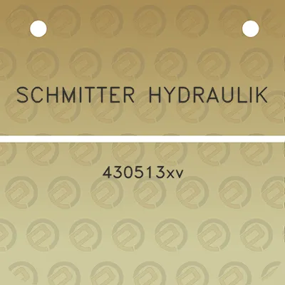 schmitter-hydraulik-430513xv