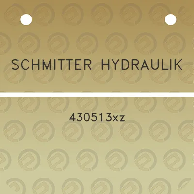 schmitter-hydraulik-430513xz