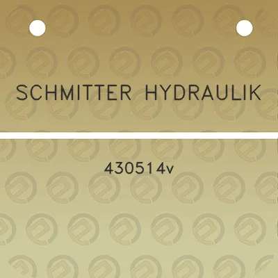 schmitter-hydraulik-430514v