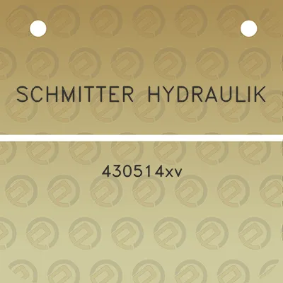 schmitter-hydraulik-430514xv