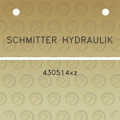 schmitter-hydraulik-430514xz