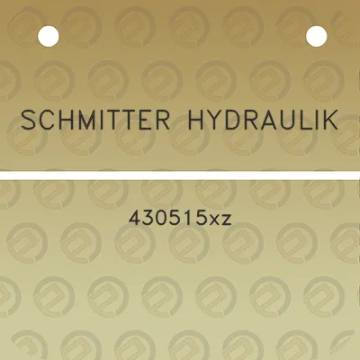 schmitter-hydraulik-430515xz