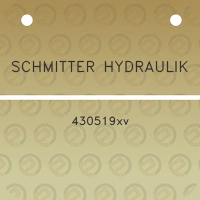 schmitter-hydraulik-430519xv