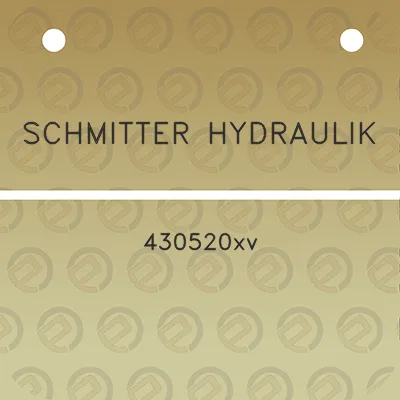 schmitter-hydraulik-430520xv