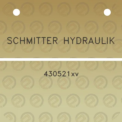 schmitter-hydraulik-430521xv