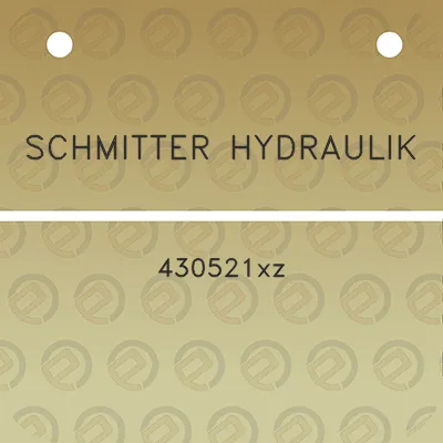 schmitter-hydraulik-430521xz