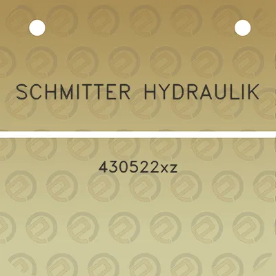 schmitter-hydraulik-430522xz