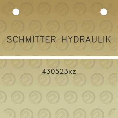 schmitter-hydraulik-430523xz