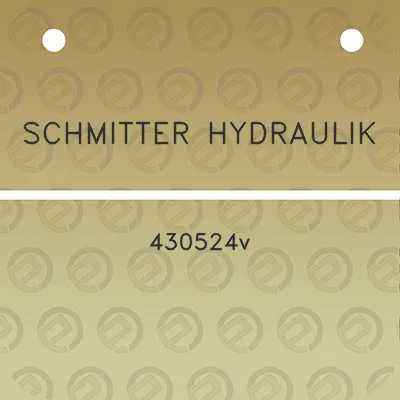 schmitter-hydraulik-430524v