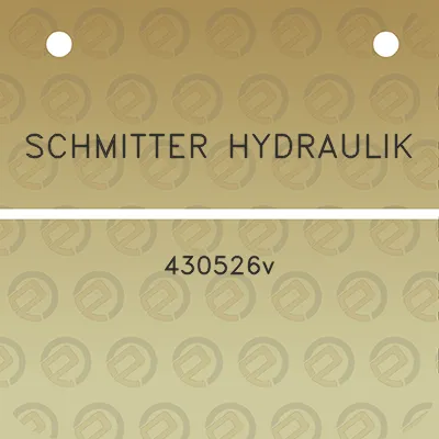 schmitter-hydraulik-430526v