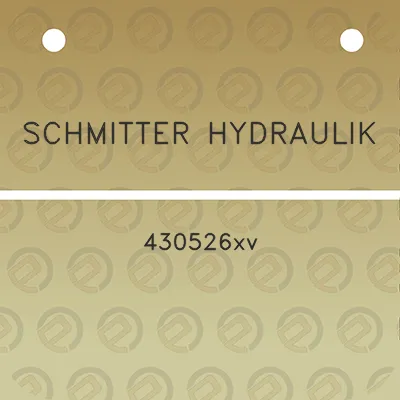 schmitter-hydraulik-430526xv